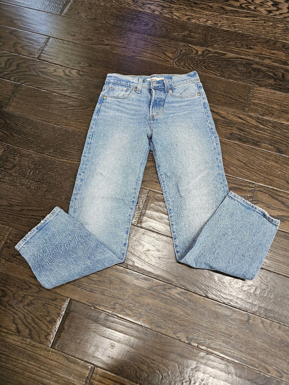 Levi's Wedgie Straight, Size 25, Button Fly, Great Condition